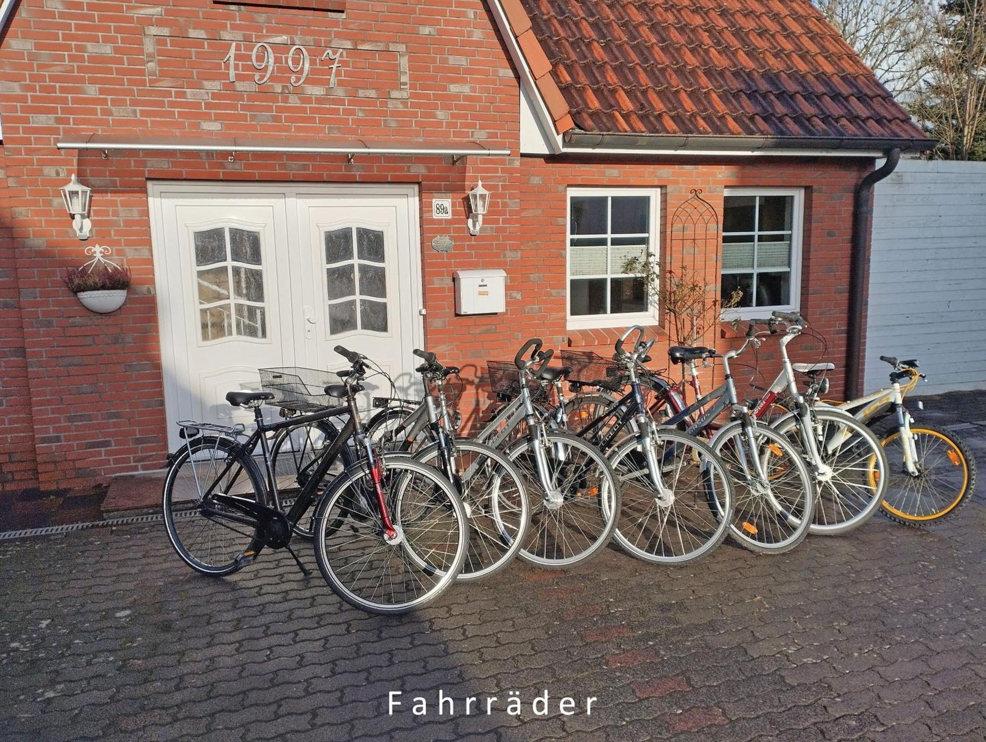 Nordseehaus Husum Mit Fahrraedern Exterior photo